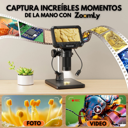 ZoomLy™ Microscopio Digital Sin Luces Laterales